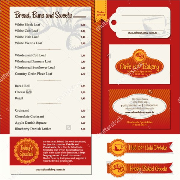 Free Bakery Menu Template Best Of Bakery Menu Template 25 Free &amp; Premium Download