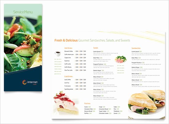 Free Bakery Menu Template New 30 Bakery Menu Templates Psd Pdf Eps Indesign