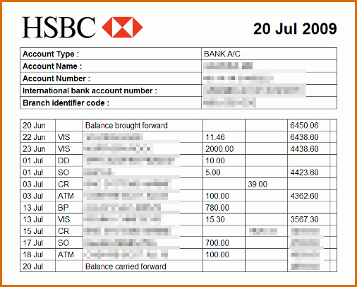 Free Bank Statement Template Beautiful Pin by Rhonda On Bank Statements In 2019