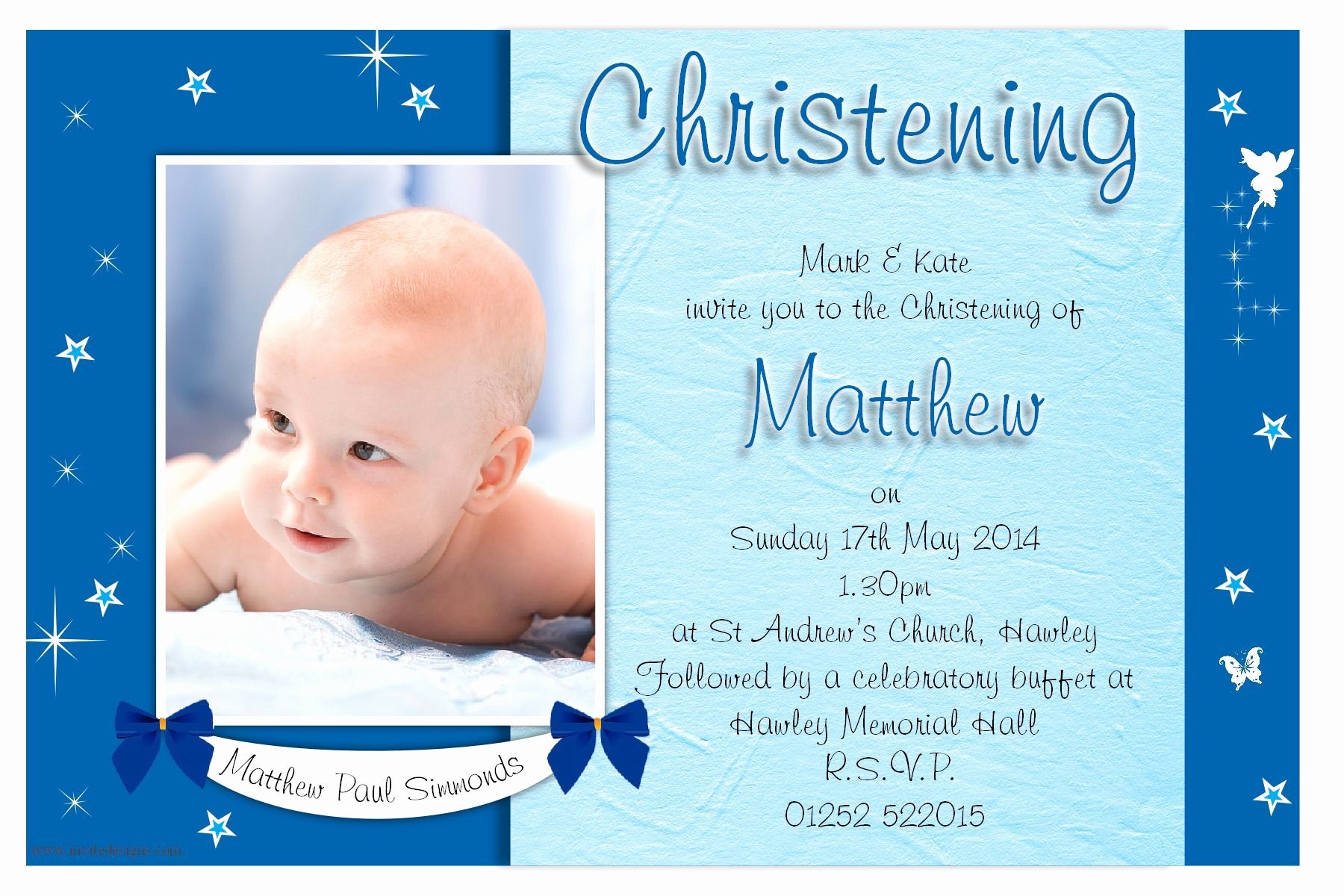 Free Baptism Invitation Templates Lovely Free Christening Invitation Template Printable