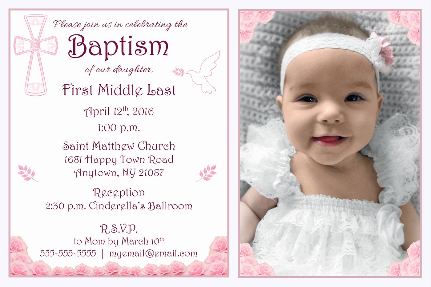 Free Baptism Invitation Templates New 10 Baptism Invitation Templates