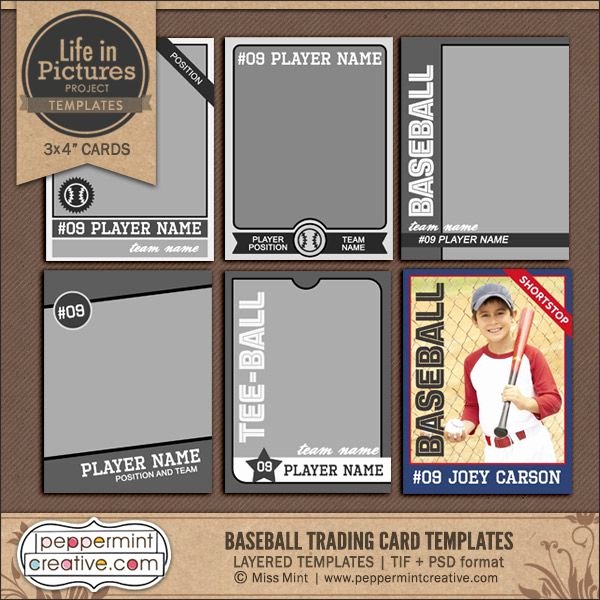 Free Baseball Card Template Download Lovely Best 25 Trading Card Template Ideas On Pinterest