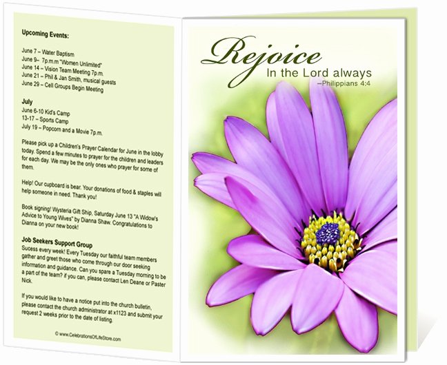 Free Bulletin Template Inspirational 14 Best Printable Church Bulletins Images On Pinterest