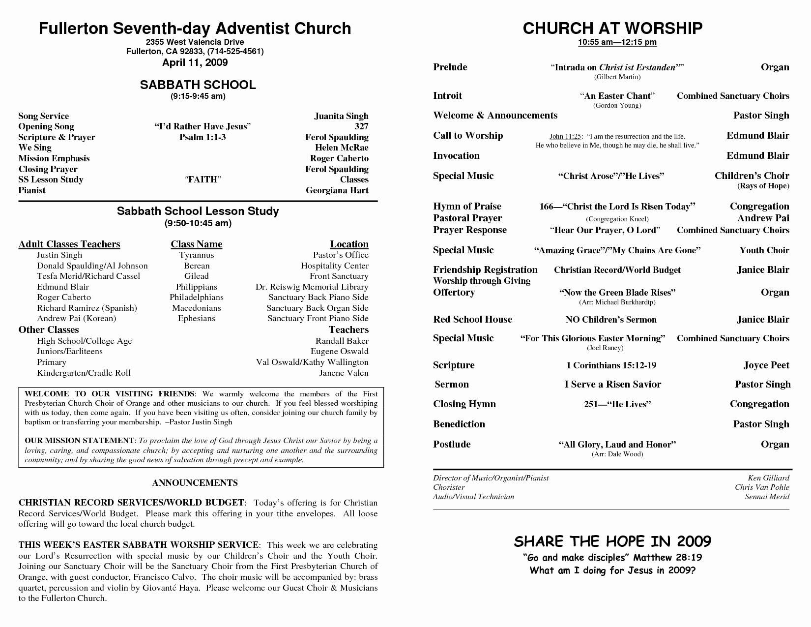 Free Bulletin Template Luxury Church Bulletin Templates