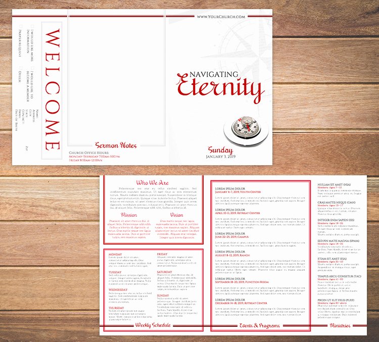 Free Bulletin Template New Free Church Bulletin Templates 8 Professionally Designed