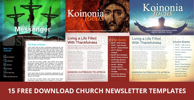 Free Church Flyer Templates Microsoft Word Fresh 15 Free Church Newsletter Templates Ms Word Publisher