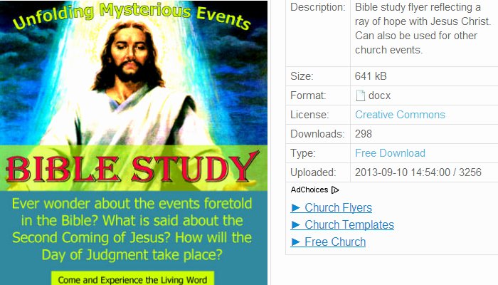 Free Church Flyer Templates Microsoft Word Unique 5 Free Church event Flyer Templates