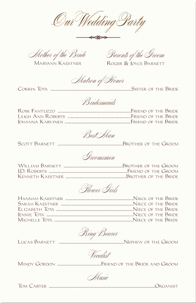 Free Church Program Template Microsoft Word Elegant Free Printable Wedding Programs Templates