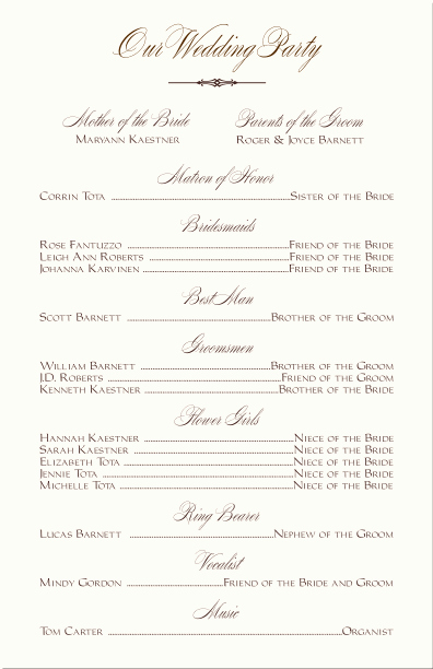 Free Church Program Template Microsoft Word Elegant Free Printable Wedding Programs Templates