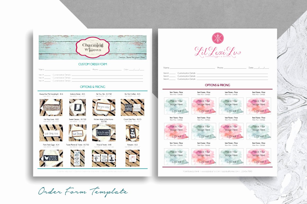 Free Craft order form Template Awesome order form Template for Boutiques &amp; Craft Shows Printable 8 5