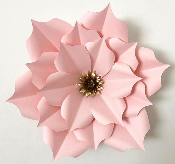 Free Cricut Paper Flower Template Luxury Svg Petal 5 Paper Flowers Template with Flat Center for