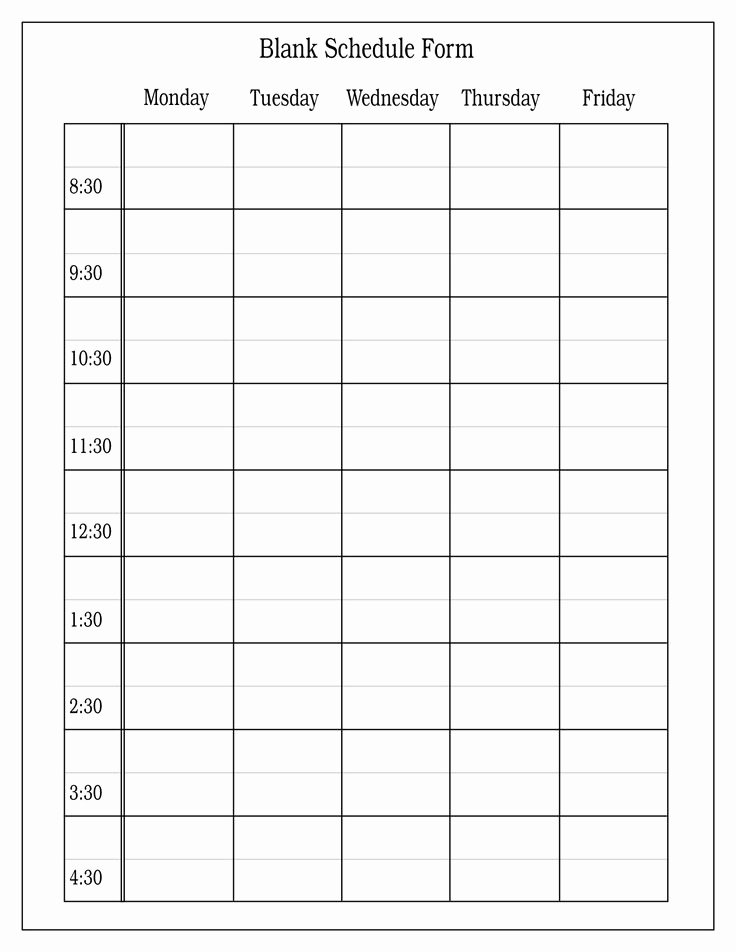 Free Daily Schedule Template Inspirational Best 25 Daily Schedule Template Ideas On Pinterest