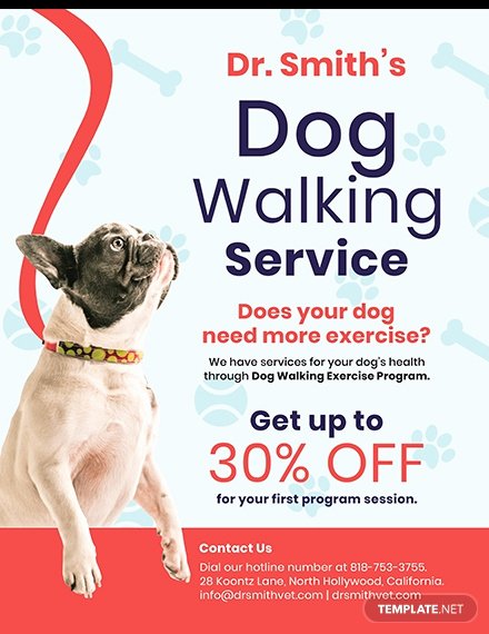 Free Dog Walking Flyer Template Lovely Free Home Cleaning Service Flyer Template Download 640