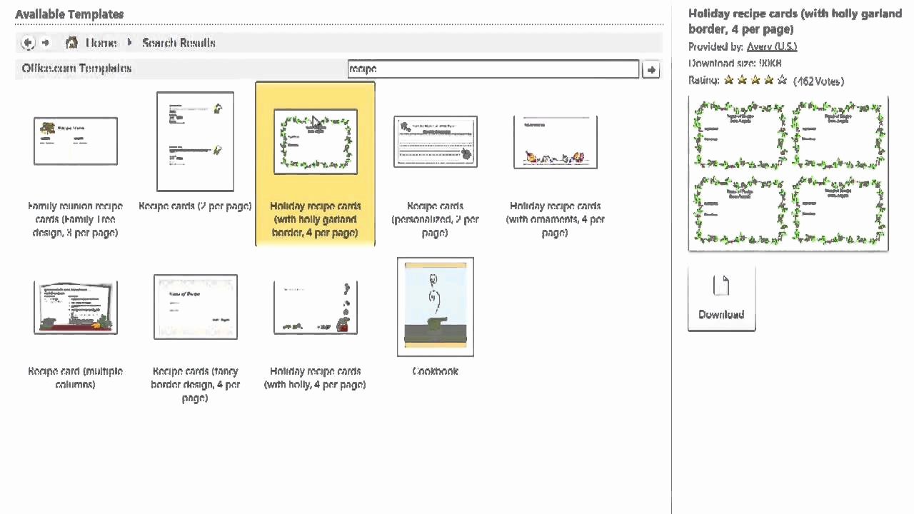 Free Editable Recipe Card Templates for Microsoft Word New How to Make Fancy Recipe Cards Using Microsoft Word