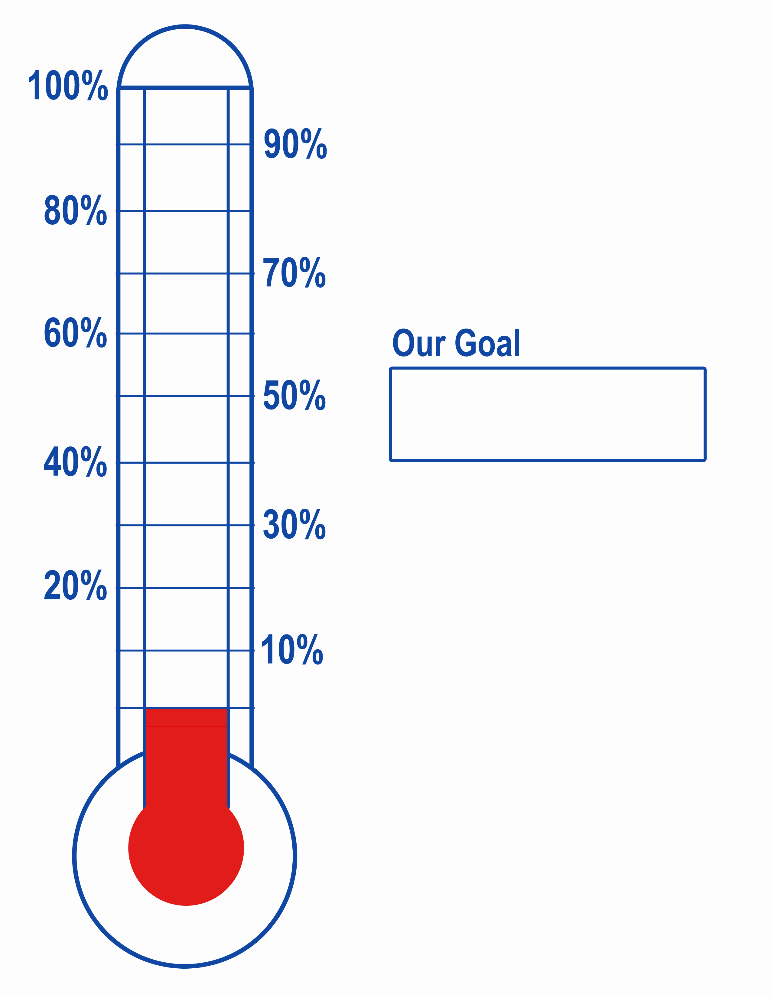 Free Editable thermometer Template Lovely thermometer Ourgoal Middle Right