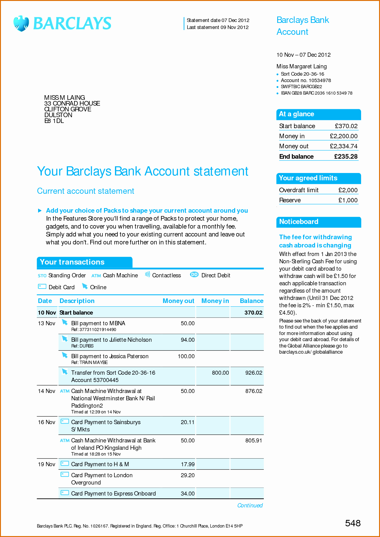 Free Fake Bank Statement Template Awesome 8 Bank Statement Template