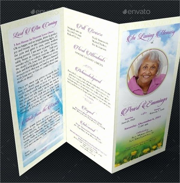 Free Funeral Program Template Word Beautiful Free Funeral Program Template Microsoft