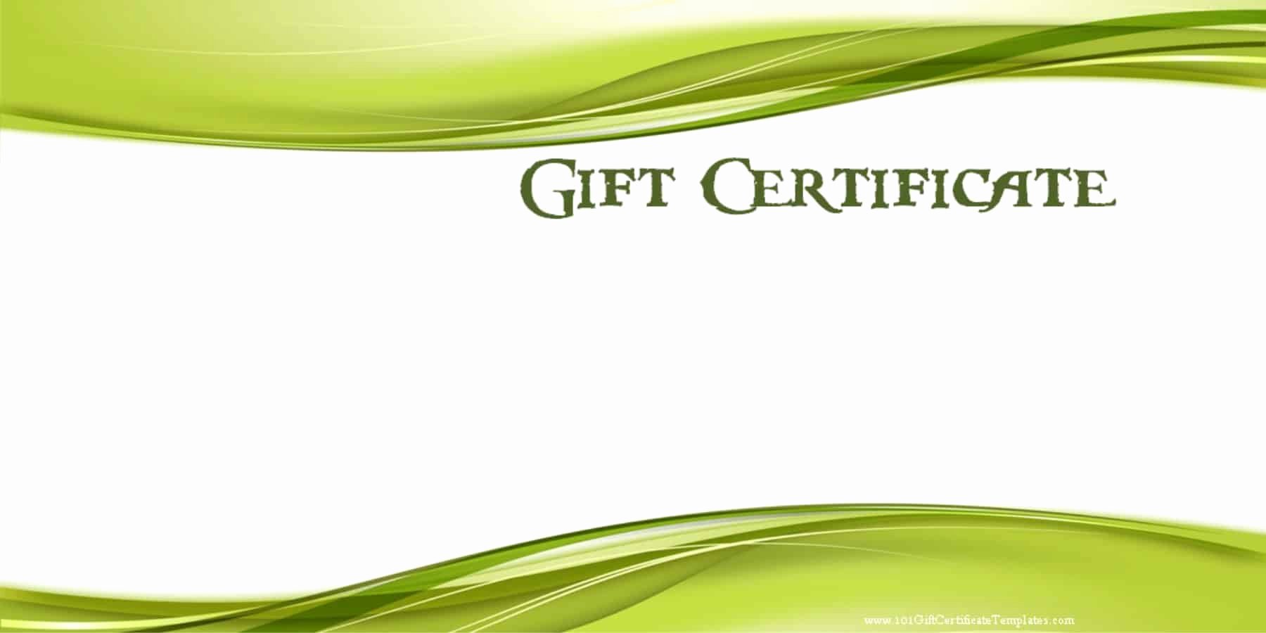 Free Gift Card Templates Lovely Printable Gift Certificate Templates