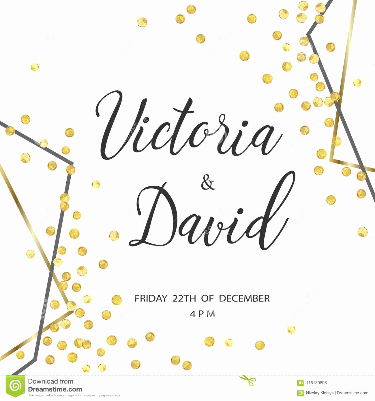 Free Gold Border Templates Best Of Wedding Gold Dot 5 Stock Vector Illustration Of Card