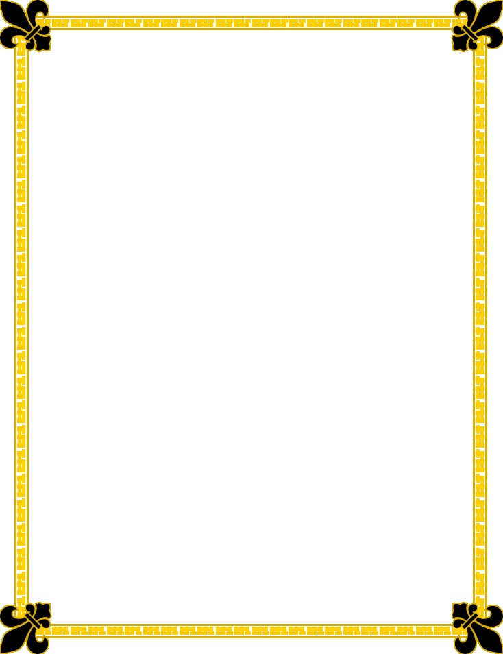 Free Gold Border Templates Inspirational Gold Border Clip Art