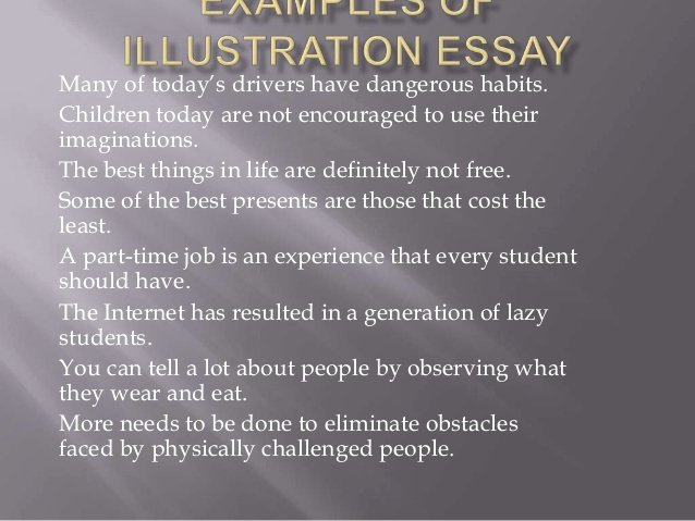 Free Illustration Essay Examples Beautiful Examples Of Illustration Essay