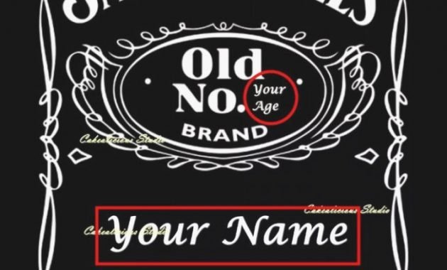 Free Jack Daniels Label Template Elegant Blank Jack Daniels Label Template 12 Clarifications