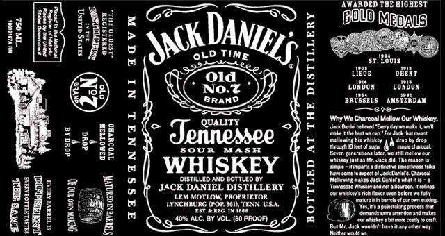 Free Jack Daniels Label Template Elegant Jack Daniel S Switches Up Classic Label