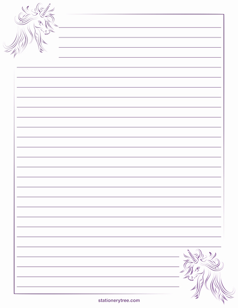 Free Lined Stationery Templates Awesome Lined Stationery Paper Printable Free Download Aashe