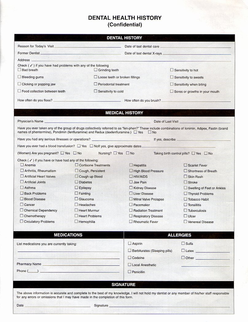 Free Medical History Questionnaire Template Elegant Download Free software Patient Registration form Template