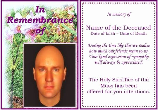 Free Memorial Cards Template Best Of 6 Free Funeral Program Templates Microsoft Word Website