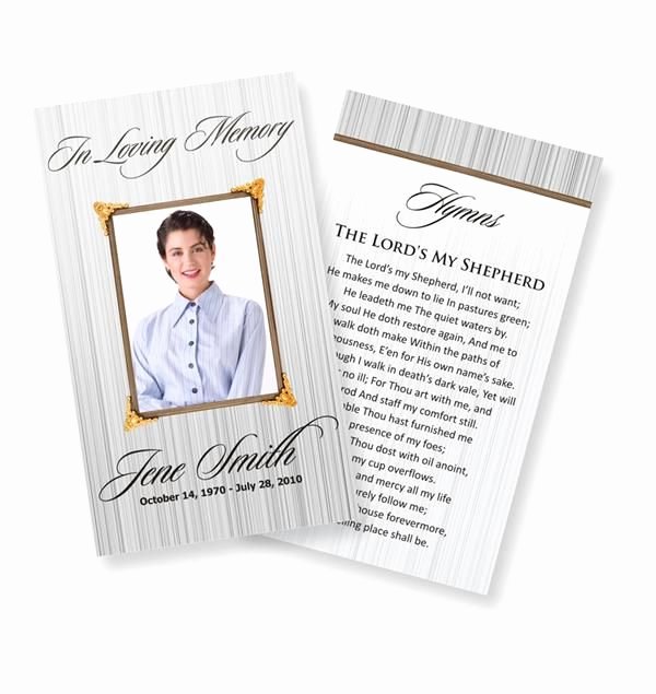 Free Memorial Cards Template Inspirational Funeral Prayer Cards Catholic Funeral Prayer Cards