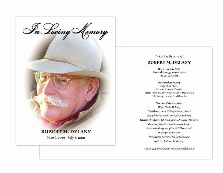 Free Memorial Cards Template New 15 Best Celebration Of Life Images On Pinterest