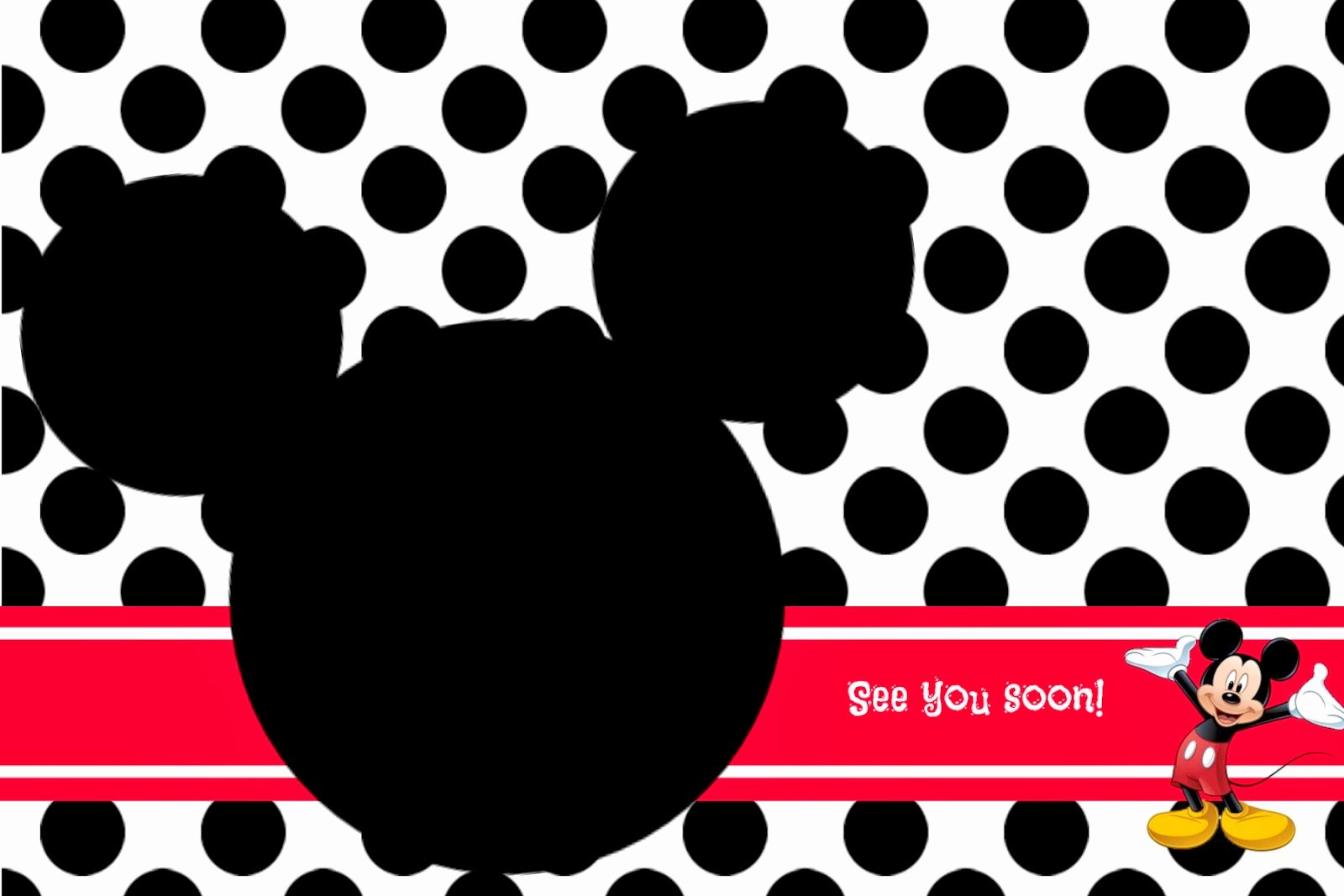 Free Mickey Mouse Template Lovely Random Ramblings