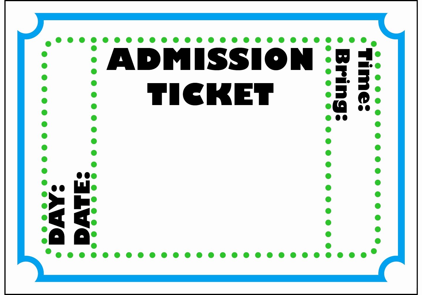 Free Movie Ticket Template for Word Fresh Admit E Ticket Template Example Mughals