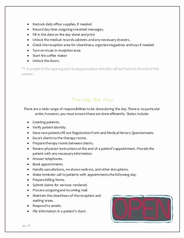 Free Office Procedures Manual Template Elegant Free Fice Procedures Manual Template Picture – Fice