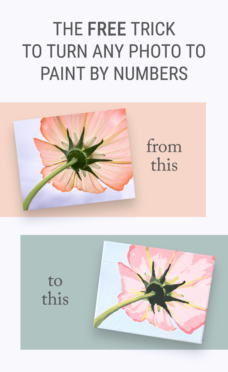 Free Paint by Numbers Templates Elegant the Free Trick for How to Turn A Into Paint by