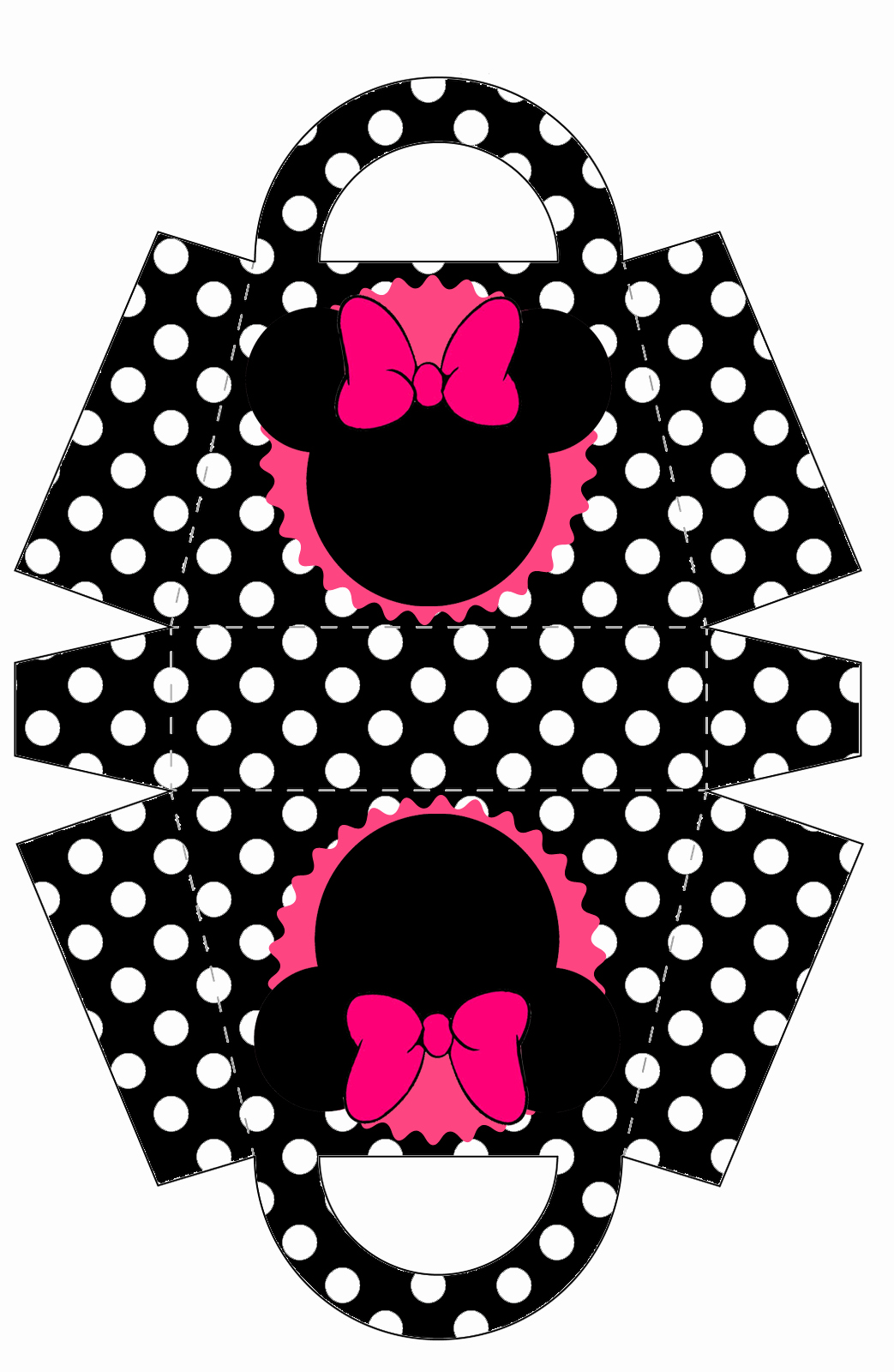 Free Paper Purse Template Printable Fresh Minnie Free Printable Paper Purse