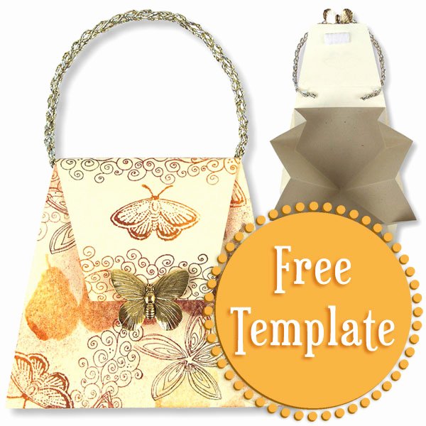 Free Paper Purse Template Printable Fresh Purse Template Stampington &amp; Pany