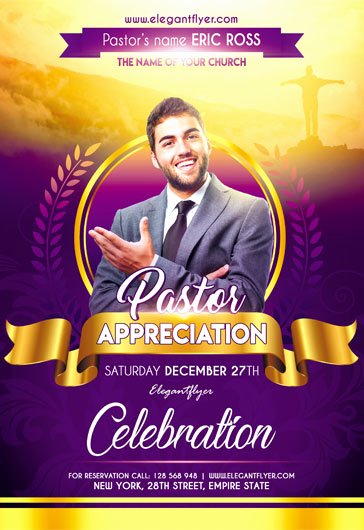 Free Pastor Anniversary Program Template Fresh Free Psd Flyer Templates for Party event Business