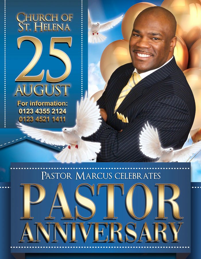 Free Pastor Anniversary Program Template Lovely Pastor Anniversary – Free Flyer Psd Template – by Elegantflyer