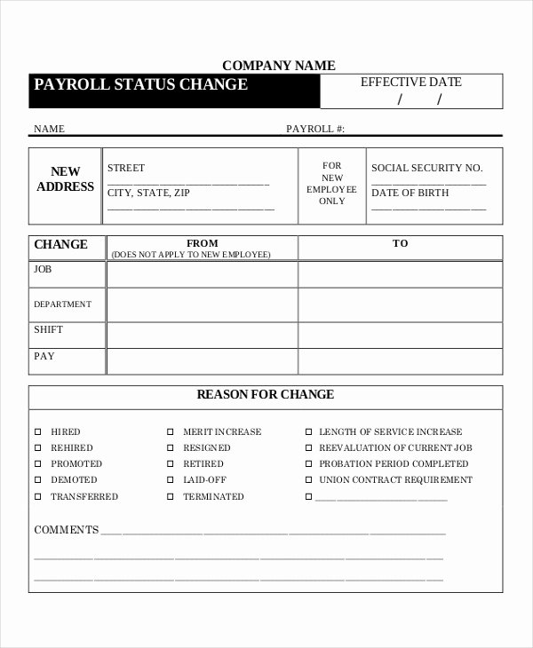 Free Payroll Template Fresh 13 Payroll Templates Free Sample Example format