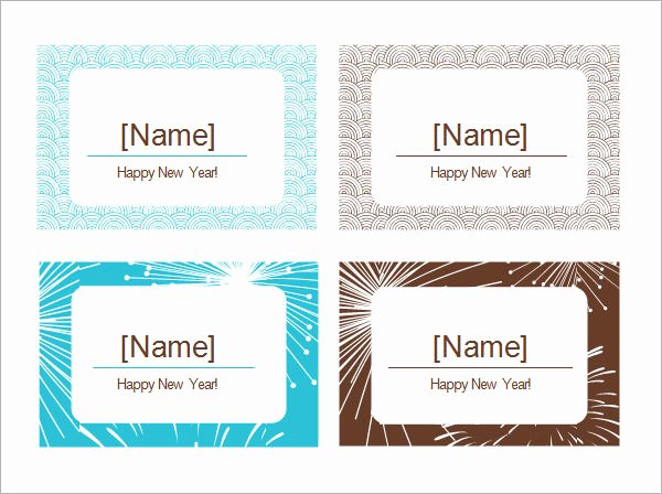 Free Place Card Template 6 Per Sheet Beautiful 7 Place Card Templates