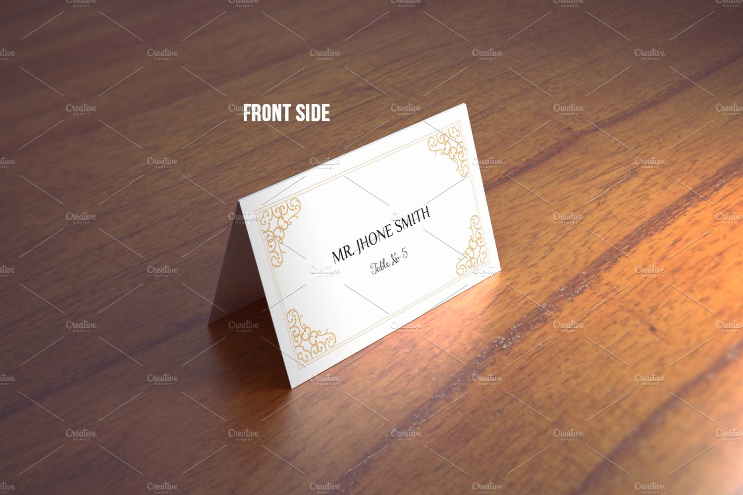 Free Place Card Template 6 Per Sheet Fresh Wedding Place Card Template Stationery Templates