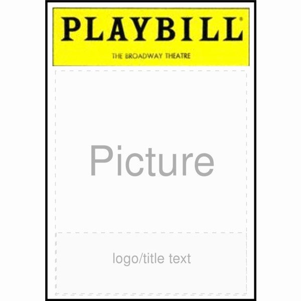 Free Playbill Template Fresh Playbill Template Powerpoint Blank Playbill Template