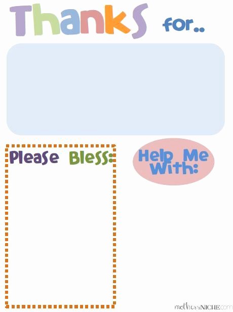 Free Prayer Card Template for Word Beautiful Teaching Kids to Pray Prayer Journal Template
