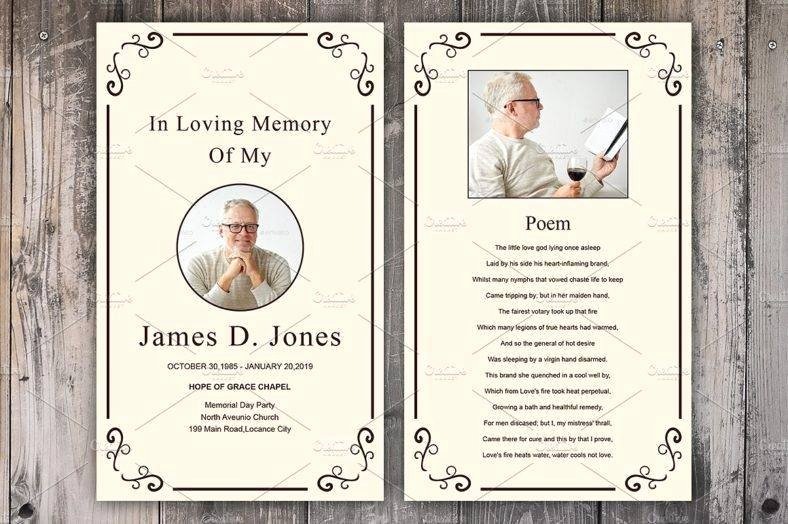 Free Prayer Card Template for Word Inspirational 9 Personalized Memorial Card