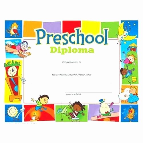 Free Preschool Graduation Program Template Inspirational Kindergarten Graduation Program Template Preschool Diploma