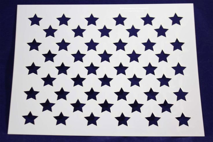 Free Printable American Flag Star Stencil Luxury 1000 Images About Mylar Stencils On Pinterest