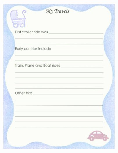 Free Printable Baby Book Pages Elegant Free Printable Baby Book Pages