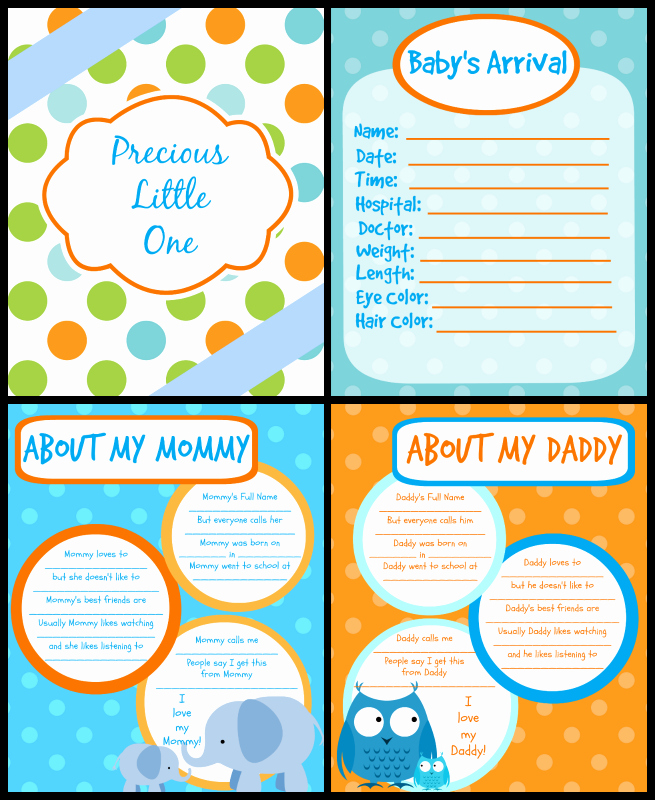 Free Printable Baby Book Pages Unique Printable Baby Book Pages Free Download